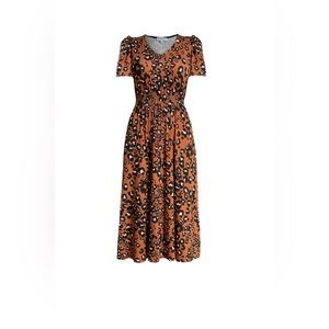 MW Anywhere Animal Print Midi Dress